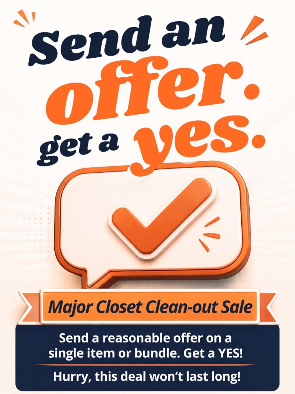 Send Offer , Get a yes!